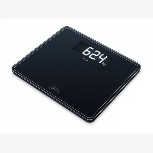 Beurer GS 410 SIGNATURE LINE üvegmérleg (FEKETE) 5 év garanciával