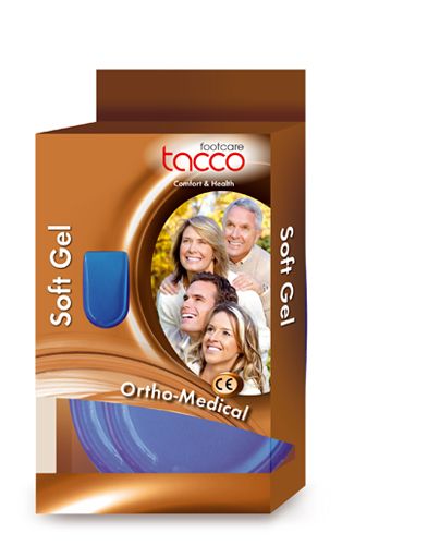 Image of Női Szilikonos sarokemelő párna soft gel 614