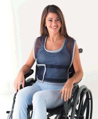 Image of AD 15 Hálós kerekesszék betegrögzítő mellény