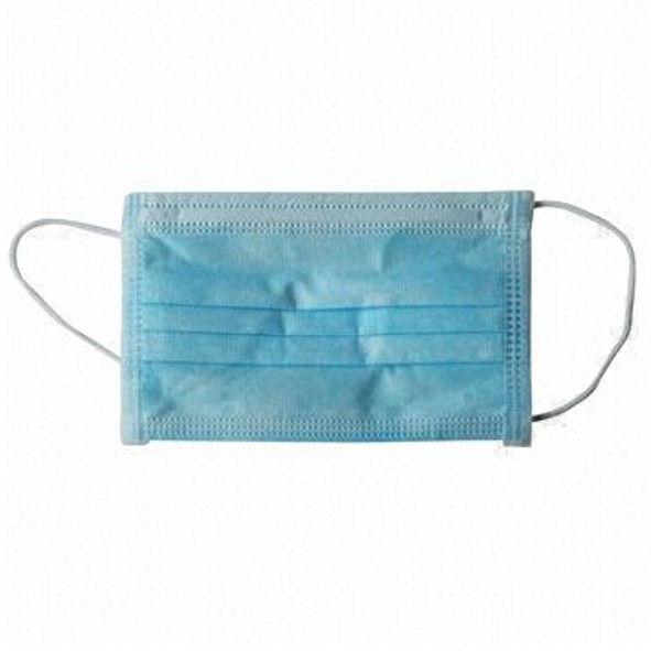 Image of Sebészeti szájmaszk, sebész-maszk gumis 3 rétegű 50 db/doboz