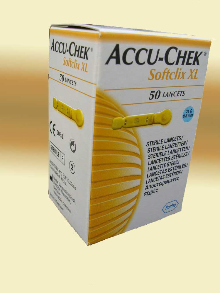 Image of Accu-Chek Softclix XL 50x vérvételi lándzsa
