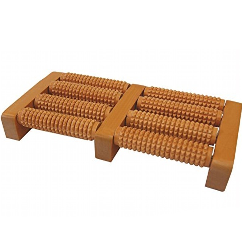 Image of Fa talp masszírozó 2x3 görgős