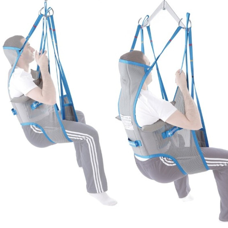 Image of Betegemelő hám toalett hám fejtámasszal