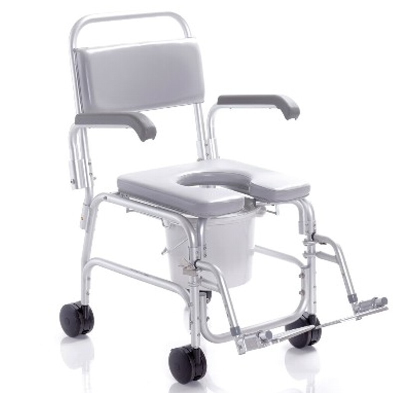 Image of Alumínium gördíthető tusolószék-fürdetőszék 110 kg-ig