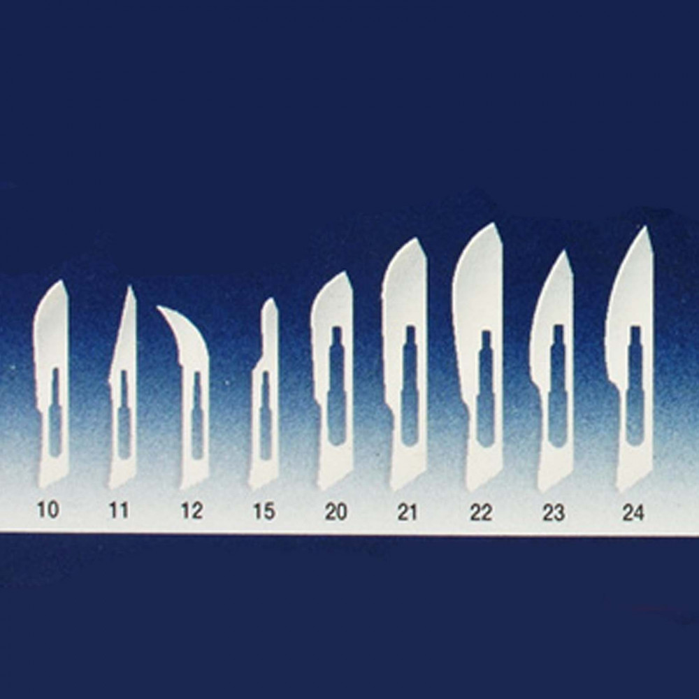 Image of CARBON acél orvosi szikepenge - steril 100 db