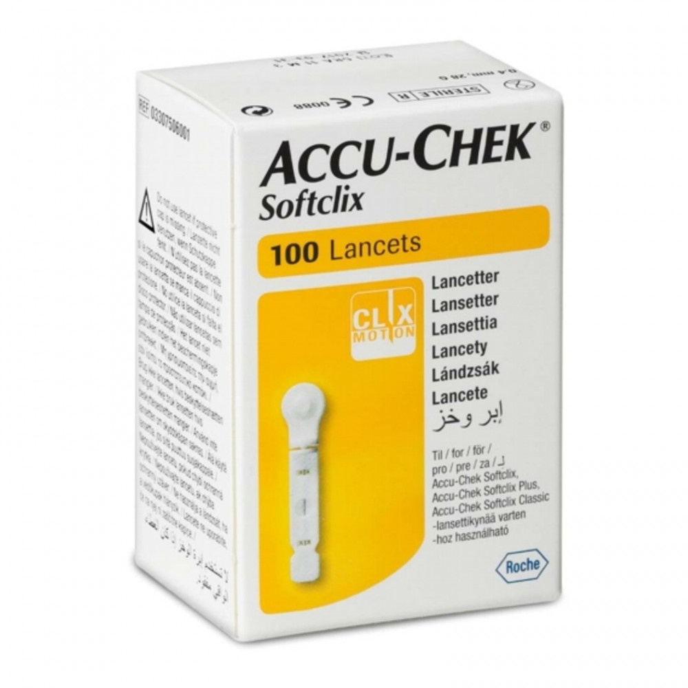 Image of Accu-Chek Softclix 100x vérvételi lándzsahegy