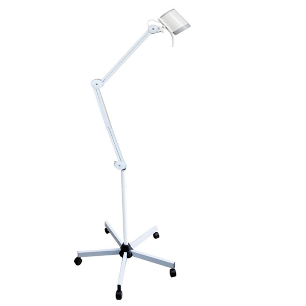 Image of HYRIDIA 7 LED orvosi lámpa fém spirál kar 65.000 lux/50cm – állványos