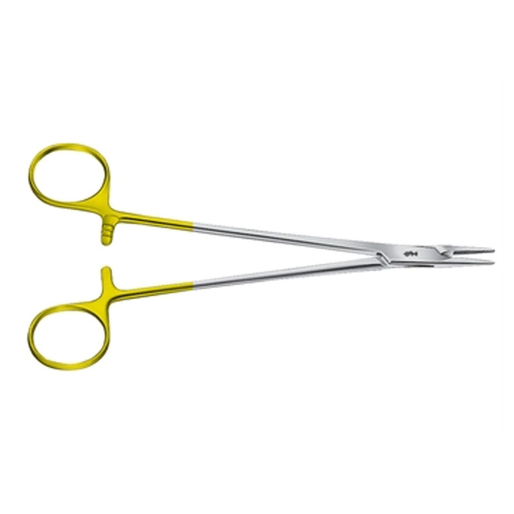 Image of AESCULAP HEGAR-MAYO TC DUROGRIP tűfogó - egyenes - 18.5 cm - BM066R