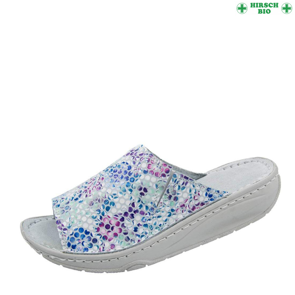 Image of HirschBio gördülő talpú velúr bőr papucs 35-42