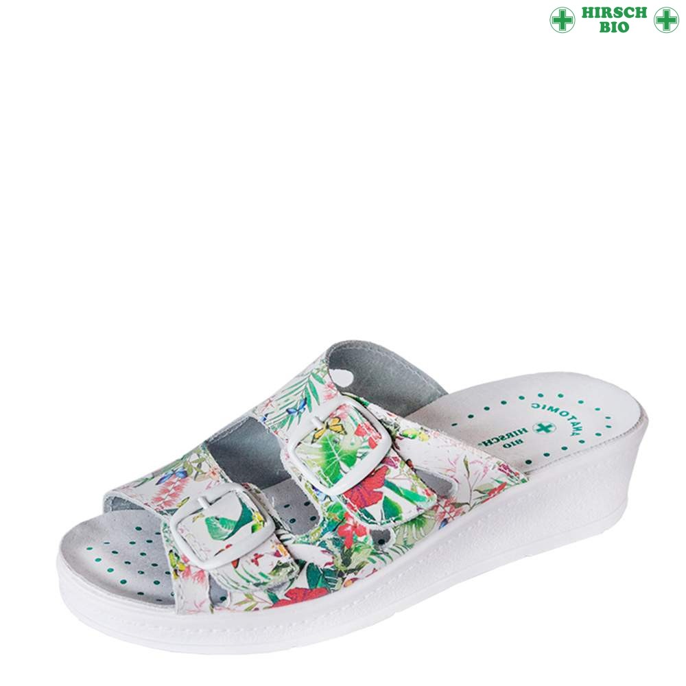 Image of HirschBio női virágos papucs 35-41