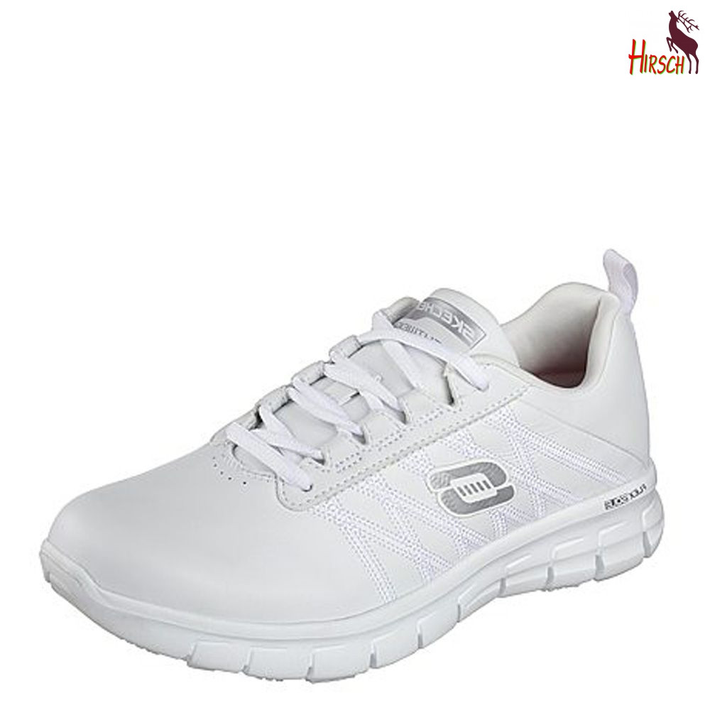 Image of Skechers fehér női bőr cipő, munkavédelmi 35, 37, 39-41