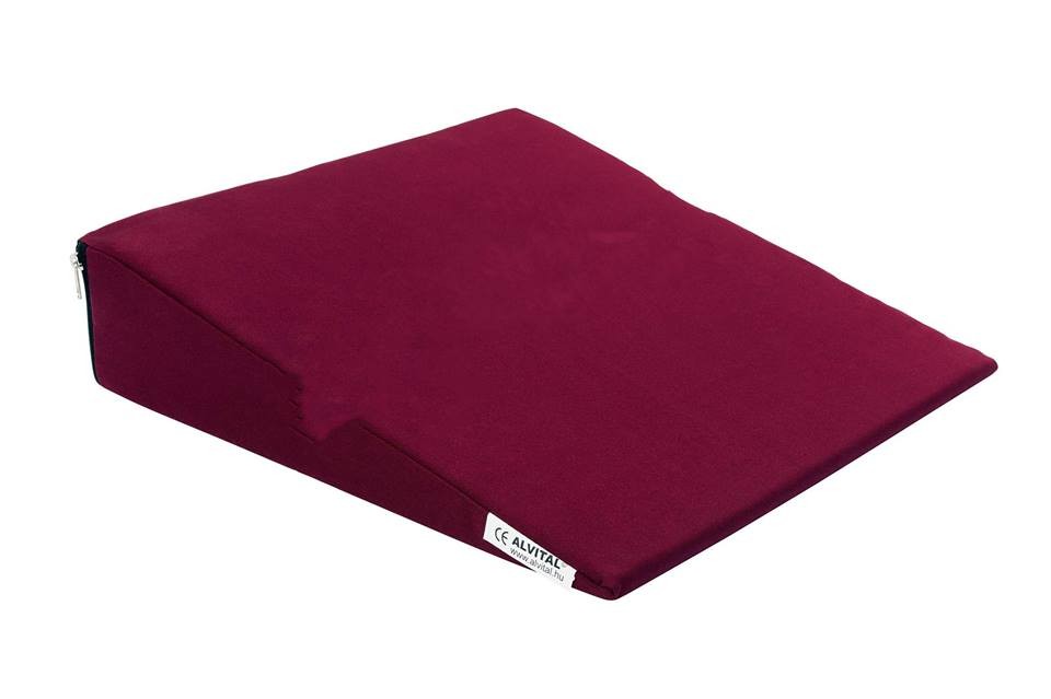 Image of Alvital gyógy ülő párna felnőtt, bordó
