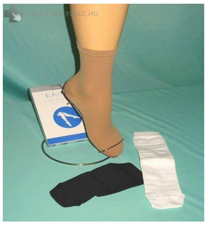 Image of Elastofit ab kompressziós bokazokni drapp pár