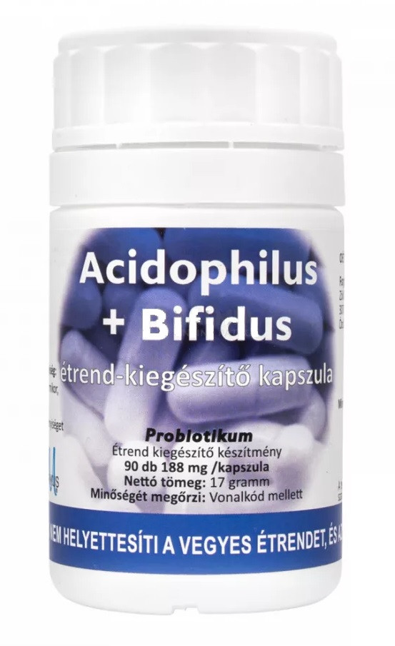 Image of ACIDOPHILUS BIFIDUS KAPSZULA 90X