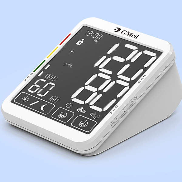 Image of GMed 156A automata felkaros magyarul is beszélő érintőképernyős vérnyomásmérő 22-42 cm karra