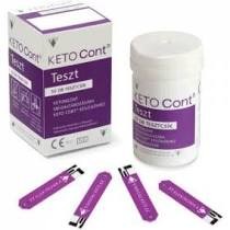 Image of Keto Cont ketonszintmérő készülékhez tesztcsík 25 db