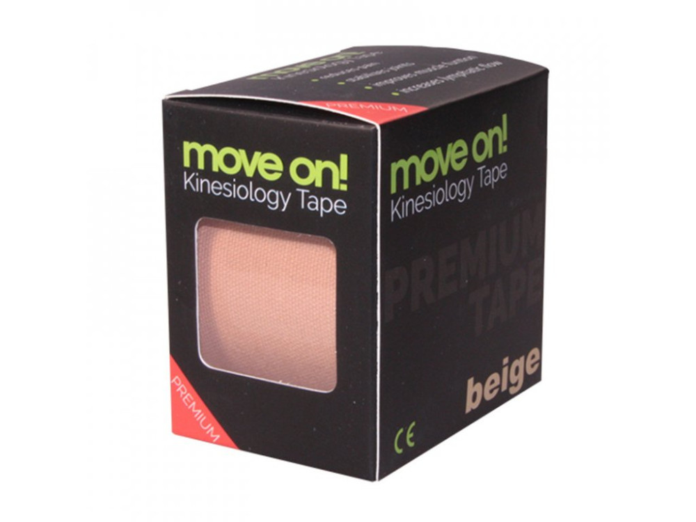 Image of MOVE ON Kineziológiai szalag (kinez tapasz) 5CM X 5M