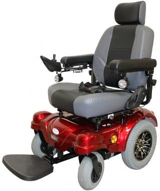 Image of B-4220/X elektromos utcai kerekesszék fix "kapitány üléssel"