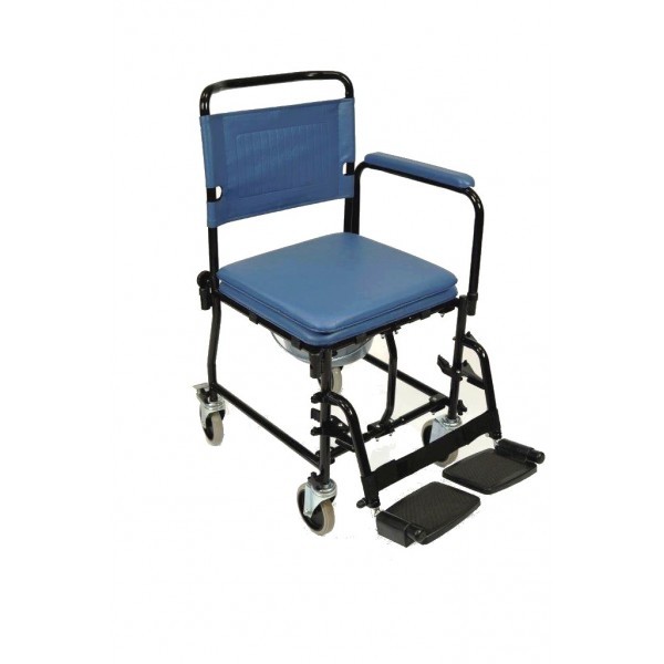 Image of Herdegen gördíthető szobai wc használható szoba wc-ként vagy wc felett, levehető karfával és lábtartóval 130kg-ig