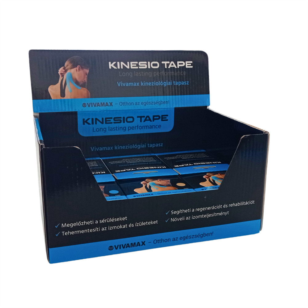 Image of Kineziológiai tapasz vegyes színekben (12 db/kínáló)